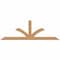 Ekena Millwork Richland Timber Gable Bracket, Western Red Cedar, 108"W x 36"H x 3 1/2"D x 5 1/2"F, 8/12 Pitch GBW108X36X0406RIC00SWR - alternate 1